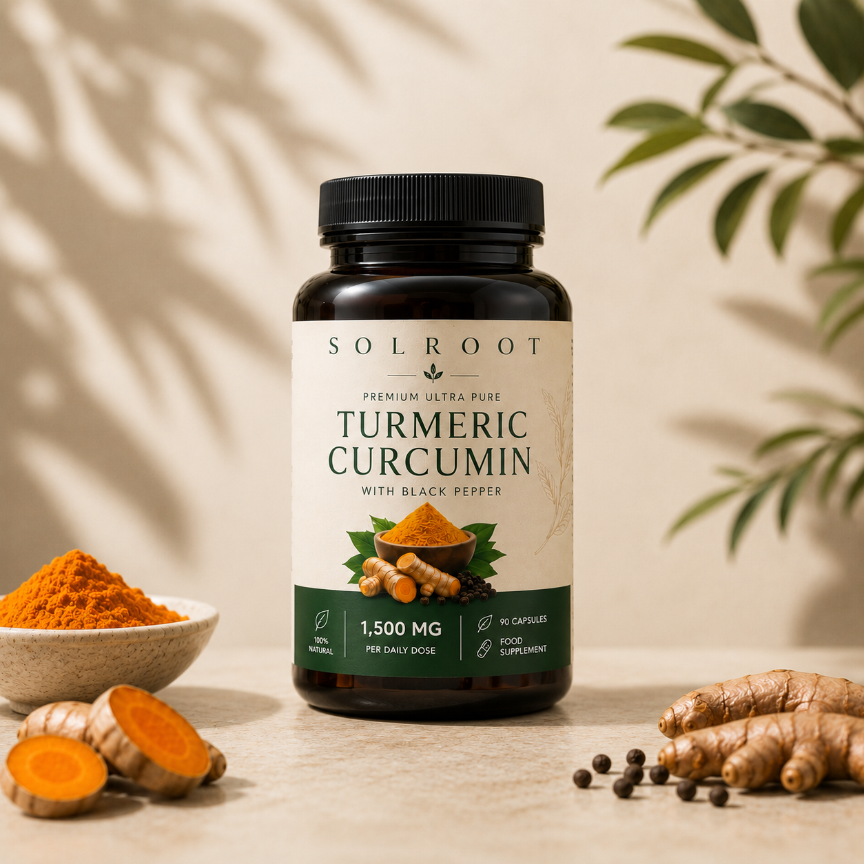 Turmeric Supplement + Turmeric Oil