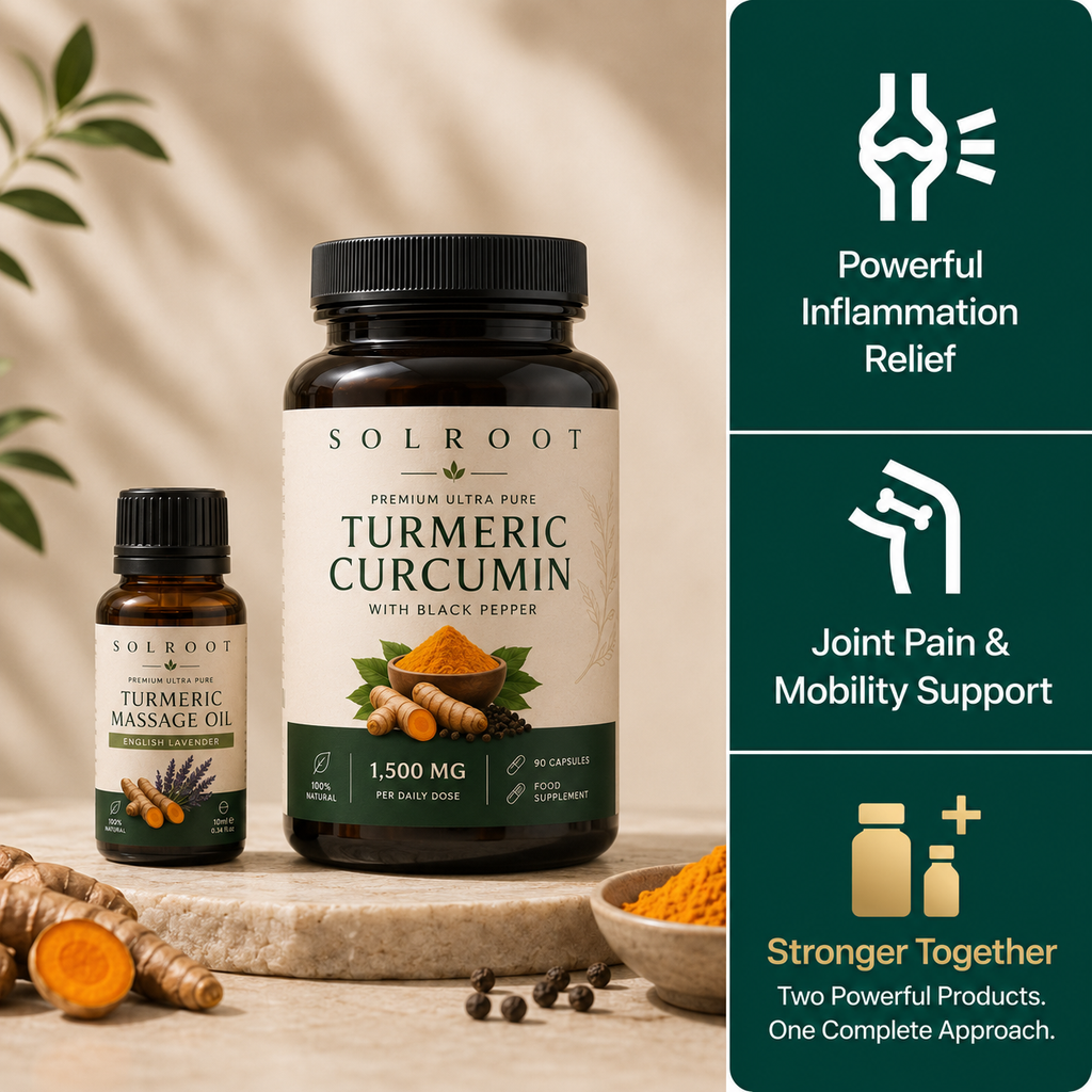 Turmeric Supplement + Turmeric Oil