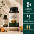 Turmeric Supplement + Turmeric Oil